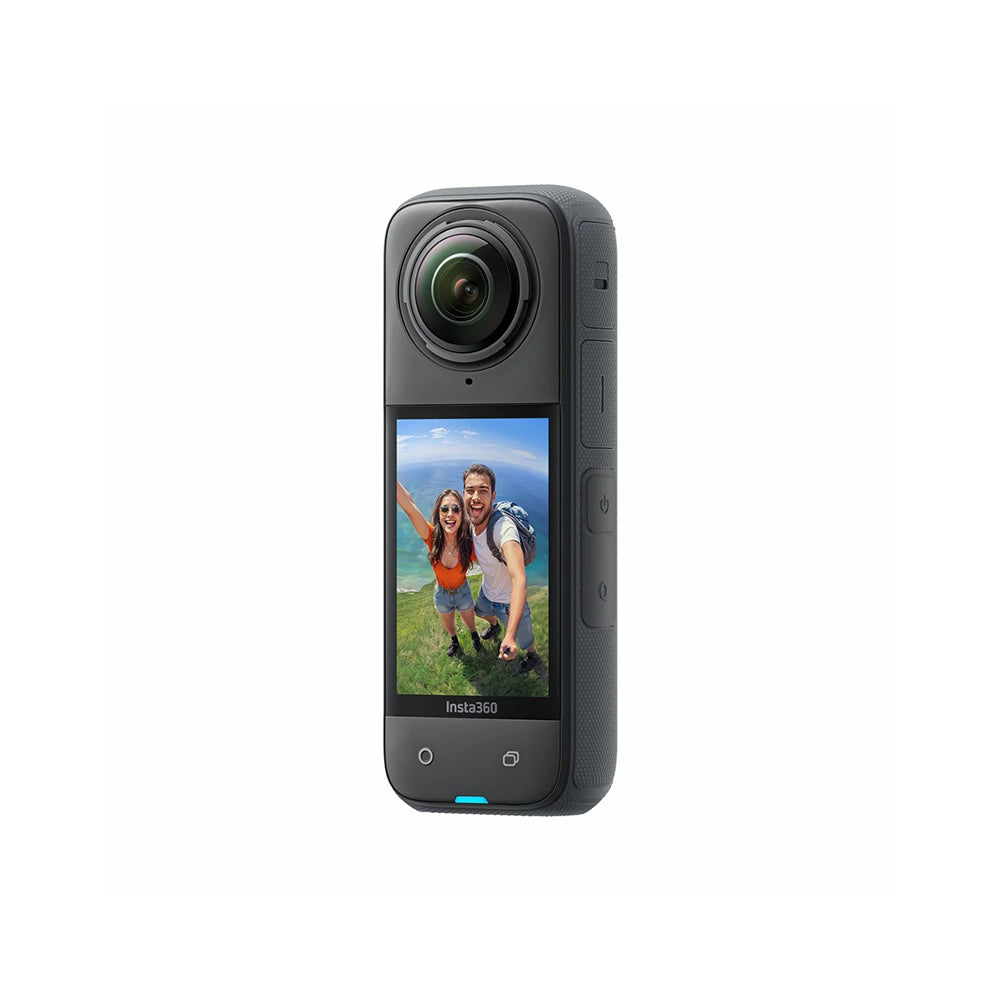 Insta360 ONE X4 Pocket 360 Action Camera with Waterproof 33ft, Bluetooth 5.2, 2290mAh, 1/2" 72MP Sensor, 5.7K Dual-Lens & LCD Multi-Function Screen for Content Creators, Videographers | CINSABM/A