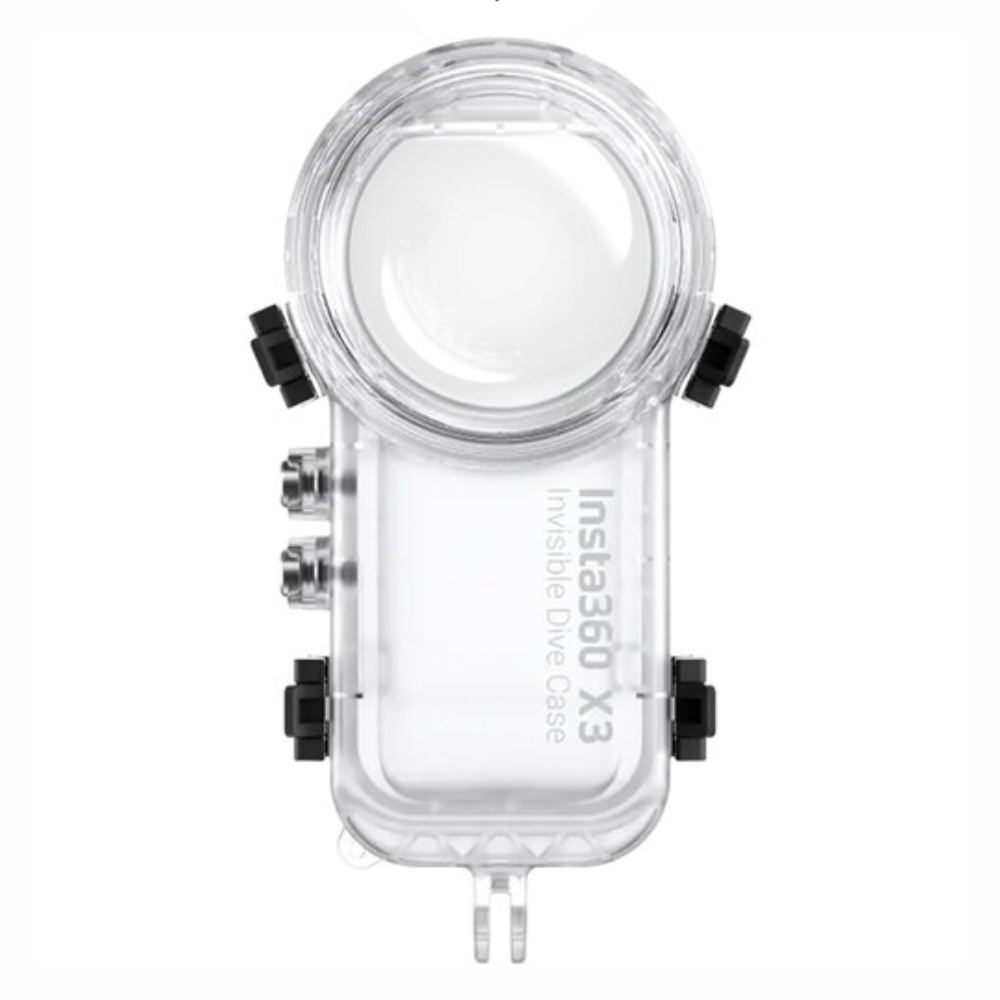 Insta360 X3 Invisible Dive Case - Waterproof Action Camera Case with Up to 164ft (50m) Maximum Depth for Seamless Crystal-Clear Underwater 360° Shots | CINSBAQW