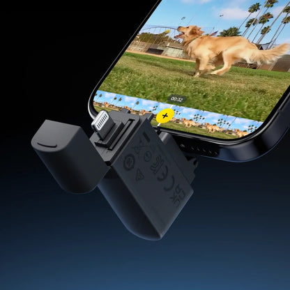 Insta360 X4 Quick Reader with microSD Memory Card Slot, Lightning for iPhone, and USB Type C for Android Smartphones and Action Camera CINSBBMB