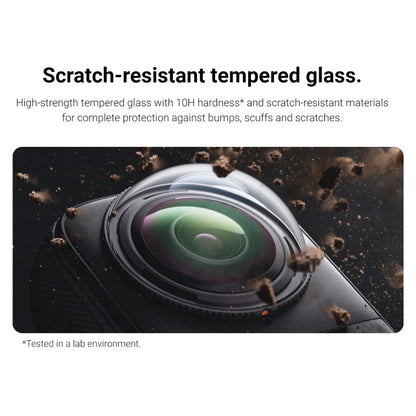 Insta360 X4 Premium Lens Guard Set with (2pcs) Protective High-Transparency Tempered Glass with Multi-layer Coating and Tool-free Installation for Action Camera CINSBBMF
