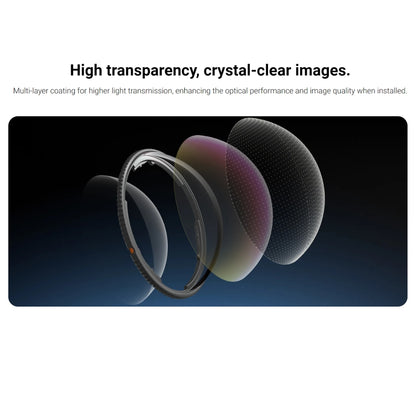 Insta360 X4 Premium Lens Guard Set with (2pcs) Protective High-Transparency Tempered Glass with Multi-layer Coating and Tool-free Installation for Action Camera CINSBBMF
