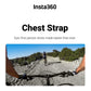 Insta360 Chest Strap for Action Camera with Adjustable Non-Slip Design and 1/4" Mount Adapter CINSTAV/E