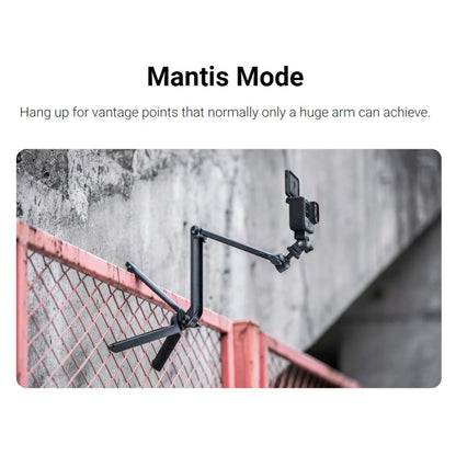 Insta360 x PGYTECH Multi Mount for Action Camera 3-in-1 Multi Function Tripod, Selfie Stick, and Magic Arm with Mantis Mode CINSTAV/F