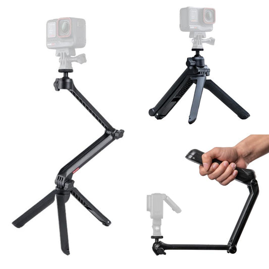 Insta360 x PGYTECH Multi Mount for Action Camera 3-in-1 Multi Function Tripod, Selfie Stick, and Magic Arm with Mantis Mode CINSTAV/F