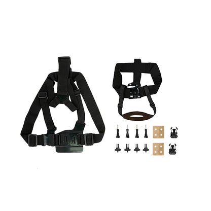 Insta360 Run Sports Bundle Durable Chest and Head Strap Perfect for Running, Jogging and Water Activities