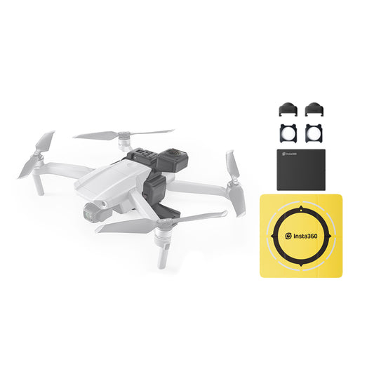 Insta360 Sphere Invisible Drone 360 Camera 5.7K Video f2.0 HDR with Drone GPS Signal, Wide-Angle Lenses, 360 Lens Guard, Safe Take-Off & Landing, Compatible with DJI Mavic Air 2 / AIR 2S, IOS, Android