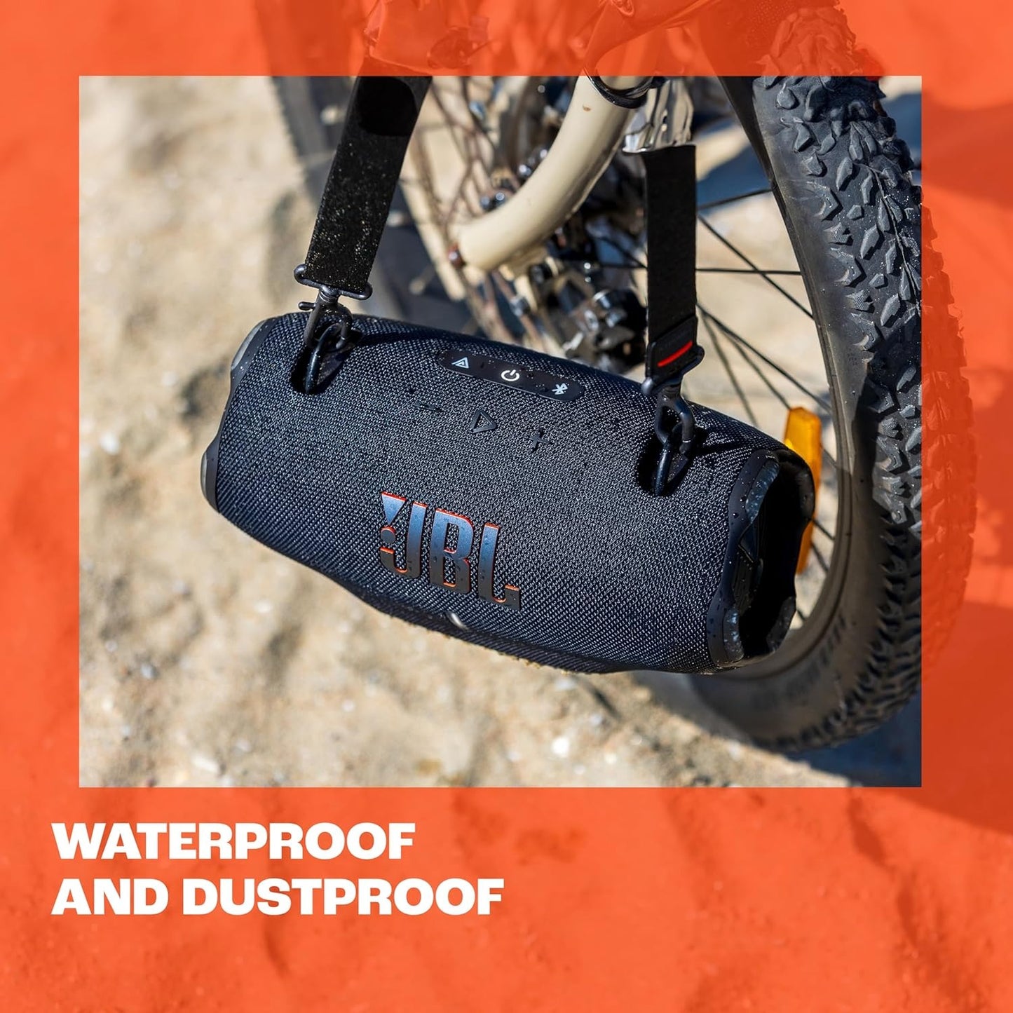 JBL XTREME 4 Portable Waterproof Bluetooth Speaker with Up to 24hrs of Uninterrupted Music Playtime, Smart AI Sound Boost, Supports Multi-Speaker Connection via Auracast, and Power Bank Function for Charging Mobile Devices