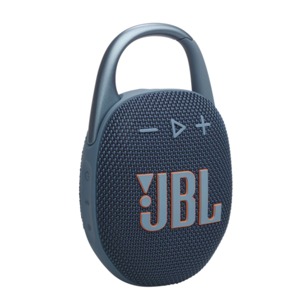 JBL CLIP 5 Ultra Portable IP67 Waterproof Bluetooth Speaker with Up to 15Hrs Battery Life with Playtime Boost Mode, Supports Multi-Speaker Connection via Auracast App - Black, Black-Orange, Blue, Pink, Purple, Red, Sand, Squad, White