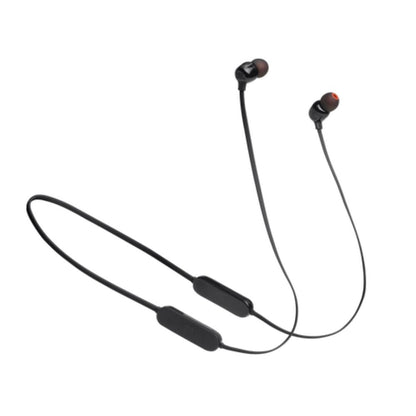 JBL Tune 125BT In-Ear Bluetooth Earphones with In-Line Volume and Audio Remote Controls, Built-In Microphone, and Up to 16 Hours of Playtime - Black, Gray, Mint, Red, White