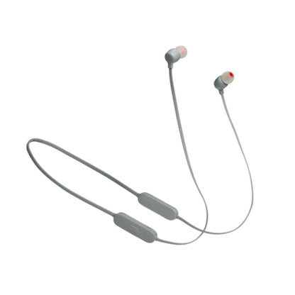 JBL Tune 125BT In-Ear Bluetooth Earphones with In-Line Volume and Audio Remote Controls, Built-In Microphone, and Up to 16 Hours of Playtime - Black, Gray, Mint, Red, White