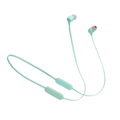 JBL Tune 125BT In-Ear Bluetooth Earphones with In-Line Volume and Audio Remote Controls, Built-In Microphone, and Up to 16 Hours of Playtime - Black, Gray, Mint, Red, White