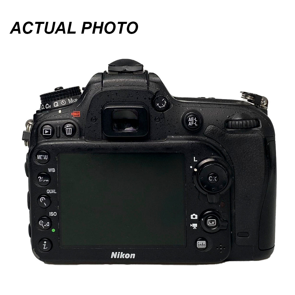 [PRE OWNED] Nikon D7100 DSLR Camera (2nd Hand) Used Body Only with 24 Megapixel DX Format APS-C CMOS Sensor, 1080p 60fps Video 3.2" TFT LCD Screen Display and Liveview Mode