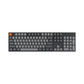 Keychron K10 104 Keys Bluetooth Wireless / Wired Full Size Mechanical Keyboard with RGB Backlight and Gateron G Pro Switches for Mac and Windows PC Computer (Red Linear, Brown Tactile) K10B1 K10B3