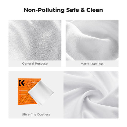 K&F Concept 2-PC Step-Up Rings (Small-to-Large) Aluminum Filter Adapters for Camera Lenses to fit Larger Lens Filters with Microfiber Cleaning Cloth & Storage Case