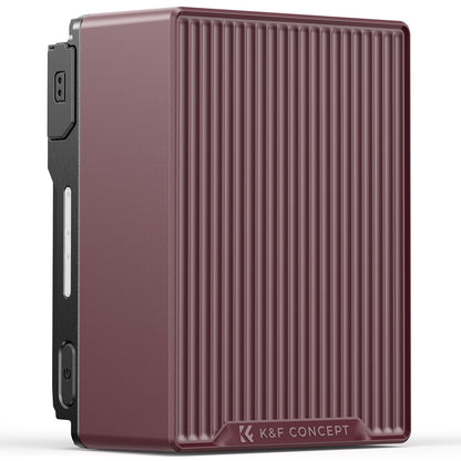 K&F Concept KF-V99 V-Mount Battery Mini / Pro / SE Series – 99Wh / 50Wh, 6700mAh / 3400mAh Capacity, USB-C PD Fast Charging, USB-A, BP, D-Tap & DC Ports for Cameras, Camcorders, Monitors, Studio Lights Photography & Videography