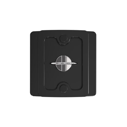 K&F Concept 1/4" QR Quick Release Aluminum Alloy Mounting Plate with Anti-Slip Rubber Mat for Selected Tripod Models KF09.007 KF09.008 KF09.009 KF09.010 KF09.015 KF09.014