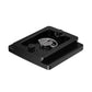 K&F Concept 1/4" QR Quick Release Aluminum Alloy Mounting Plate with Anti-Slip Rubber Mat for Selected Tripod Models KF09.007 KF09.008 KF09.009 KF09.010 KF09.015 KF09.014