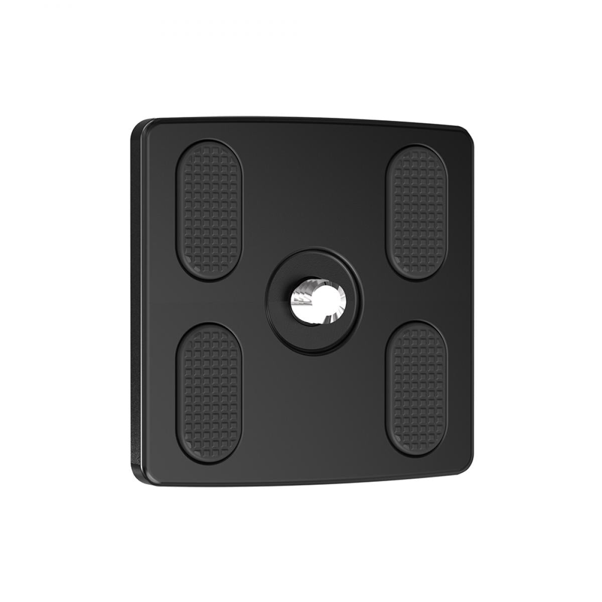 K&F Concept 1/4" QR Quick Release Aluminum Alloy Mounting Plate with Anti-Slip Rubber Mat for Selected Tripod Models KF09.007 KF09.008 KF09.009 KF09.010 KF09.015 KF09.014
