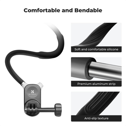 K&F Concept DJI Osmo Action 3 4 5 Pro Expansion Magnetic Mounting Adapter with 1/4" Screw Hole for Tripods, Selfie Sticks & Camera Accessories | KF31-144