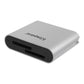 Kingston Workflow SD Card Reader with 2x UHS-II SD / SDHC / SDXC Card Slots, USB 3.2 Gen 1 Type C Data Cable, USB 2.0 Backward Compatibility, Bus Powered, Windows and macOS Supported | WFS-SD