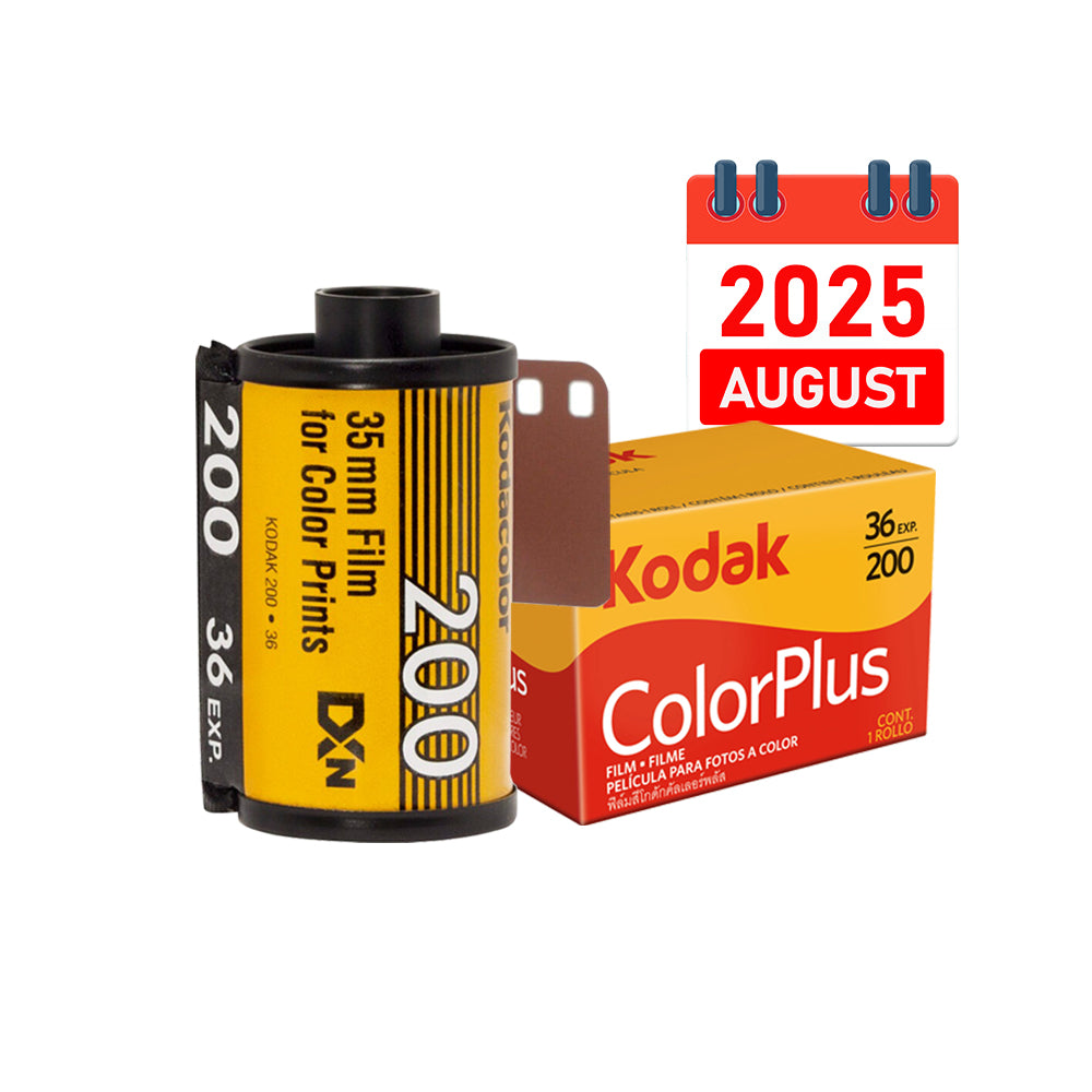 KODAK ColorPlus 200 Gold 200 Ultramax 400 135 35mm Color Negative Film with 36 Exposure Shots and Process C-41 Print for Film Photography