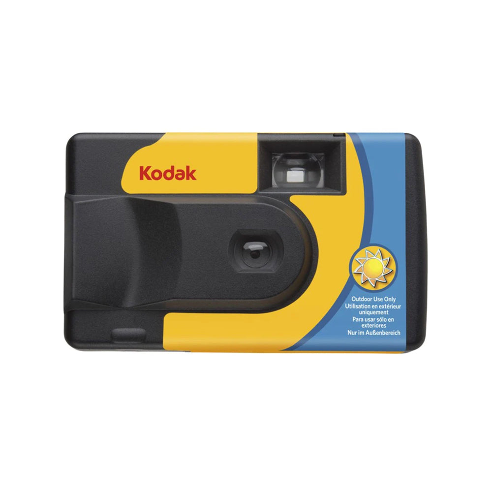 KODAK SUC Daylight / FunSaver Disposable Analog Film Camera with 39 / 27 Exposures Shots, 27 + 12 Sheets, 800 ISO, 35mm Film Format and C-41 Print Process for Point and Shoot Photography