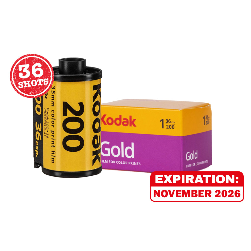 KODAK ColorPlus 200 Gold 200 Ultramax 400 135 35mm Color Negative Film with 36 Exposure Shots and Process C-41 Print for Film Photography