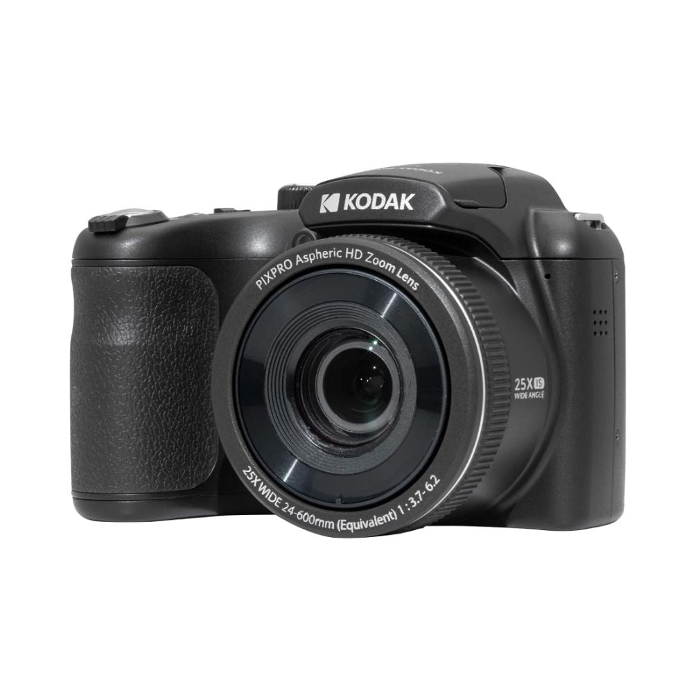 KODAK PIXPRO AZ255 16MP Megapixel 25x Optical Zoom Compact Digital Camera with 1080p FHD Video, 360 Degree Panorama Mode with Built-in Flash and Fixed LCD Display for Point and Shoot Photography
