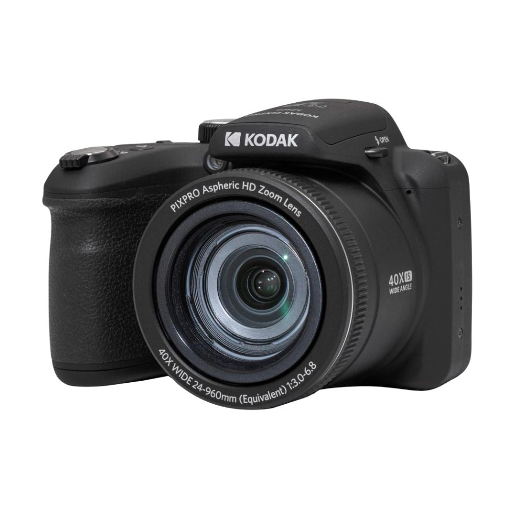 KODAK PIXPRO AZ405 20MP Megapixel 40x Optical Zoom Compact Digital Camera with 720p HD Video, Face Detection, 180 Degree Panorama Mode with Built-In Flash and Fixed LCD Display for Point and Shoot