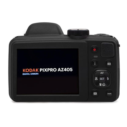KODAK PIXPRO AZ405 20MP Megapixel 40x Optical Zoom Compact Digital Camera with 720p HD Video, Face Detection, 180 Degree Panorama Mode with Built-In Flash and Fixed LCD Display for Point and Shoot