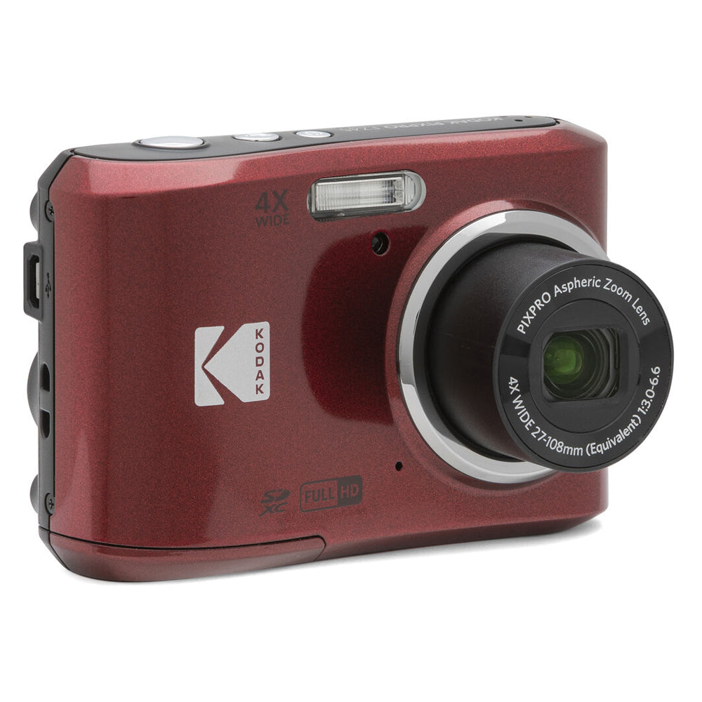KODAK FZ45 Friendly Zoom PIXPRO Compact Digital Camera with 4x Optical Zoom, 16MP CMOS Sensor, Full HD Video, 27mm Wide Angle Lens, 2.7" LCD Display, Double A Battery Powered  Kodak Digital Cameras