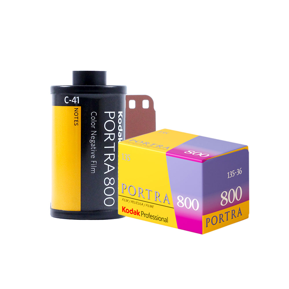 KODAK PORTRA 800 135 35mm 800 ISO Color Negative Film with 36 Exposure Shots, Fine Grain VISION Film Technology and T-Grain Emulsion for Film Photography