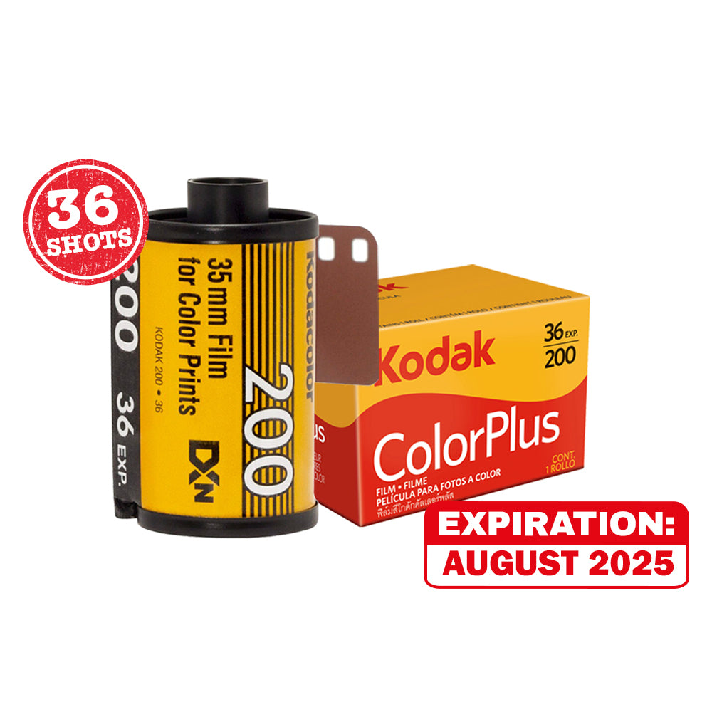 KODAK ColorPlus 200 Gold 200 Ultramax 400 135 35mm Color Negative Film with 36 Exposure Shots and Process C-41 Print for Film Photography