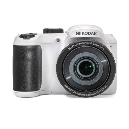KODAK PIXPRO AZ255 16MP Megapixel 25x Optical Zoom Compact Digital Camera with 1080p FHD Video, 360 Degree Panorama Mode with Built-in Flash and Fixed LCD Display for Point and Shoot Photography