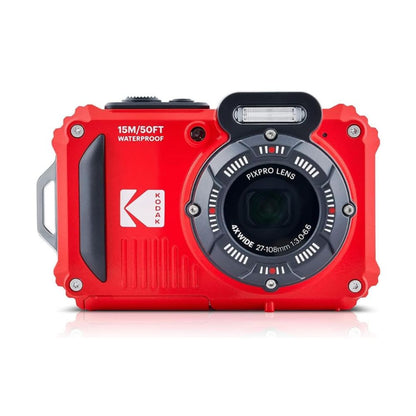 KODAK PIXPRO WPZ2 16.35MP Megapixel 4x Optical Zoom IP6X Waterproof Max 49ft Depth Compact Digital Sports Camera with WIFI, 1080p FHD, Max 6ft Shockproof, Face Detection, 360 Degree Panorama Mode, Built-In Flash and Fixed LCD for Photography