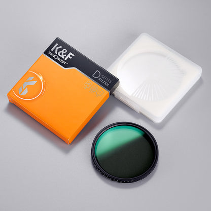 K&F Concept Nano D Series 1/4 Neutral Density ND3 to ND1000 Variable ND Lens Filter for DSLR and Mirrorless Cameras