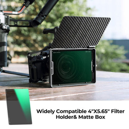 K&F Concept 4 x 5.65" Square Black Mist 1/4 Filter for Matte Box Cinema Camera with Protective Leather Carry Storage Pouch | KF01-2451