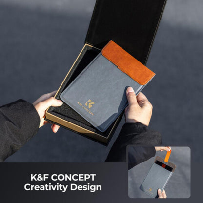 K&F Concept 4 x 5.65" Square Black Mist 1/4 Filter for Matte Box Cinema Camera with Protective Leather Carry Storage Pouch | KF01-2451