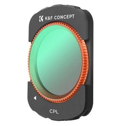 K&F Concept Nano-X Series Optical Glass Lens Filter for DJI Osmo Pocket 3 Camera CPL Circular Polarizer / UV Ultraviolet / 1/4" Black Mist Diffusion Filters with Quick Swap Magnetic Aluminum Frame & Multi-Layer Protection Coating