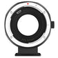 K&F Concept Canon EF EF-S Mount Lens to FUJIFILM FX Camera Body AF Autofocus Electronic Adapter Ring with IS Lenses Stabilization Support and Micro USB Port