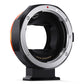 K&F Concept Canon EF EF-S Mount Lens to Sony E Mount Camera Body AF Autofocus Electronic Adapter Ring with IS Lenses Stabilization Support and Micro USB Port