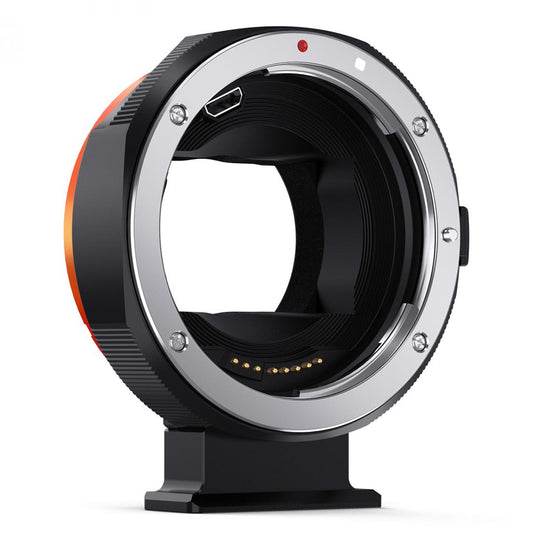 K&F Concept Canon EF EF-S Mount Lens to Sony E Mount Camera Body AF Autofocus Electronic Adapter Ring with IS Lenses Stabilization Support and Micro USB Port