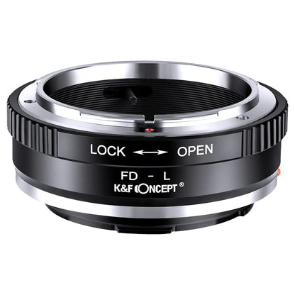 [CLEARANCE] K&F Concept FD-L Canon FD/FL Lenses to L-Mount Leica T, SL, CL, TL, TL2, SL, SL2, SL2-S & Panasonic Lumix S1, S1R, S1H, S5 Mirrorless Cameras - Lens Adapter Ring Converter | KF06-468