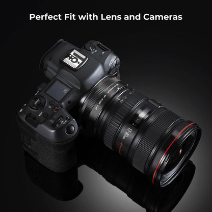K&F Concept EF-EOS R High-Speed Auto Focus Adapter for Canon EF / EF-S Lens to R / RF Mount Full Frame & APS-C Camera EOS RP R R3 R6 R5 R50 R100