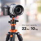 K&F Concept Aluminum Tripod & Detachable Monopod with 2-in-1 Quick Release Plate Kit & 28mm Metal Ball Head for Sony Canon Nikon Fujifilm Panasonic Lumix Digital Camera & iPhone & Android Phones