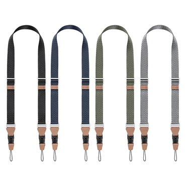 K&F Concept Alpha 3 in 1 Adjustable Camera Neck Shoulder Crossbody Sling Strap with Double QR Quick-Release Buckles, Max 160cm Length and 36Kg Max Payload for DSLR Mirrorless Cameras | Gray, Black, Blue, Green