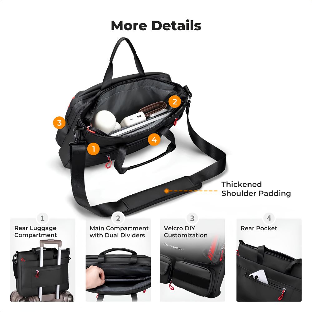 K&F Concept 10L Urban Wander 05 Camera Shoulder Bag