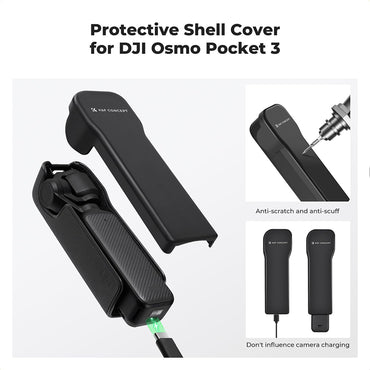 K&F Concept DJI Osmo Pocket 3 Protective Shell Back Cover Portable Gimbal Hard Case, Scratch Resistant, Water & Dust Proof | KF31-128