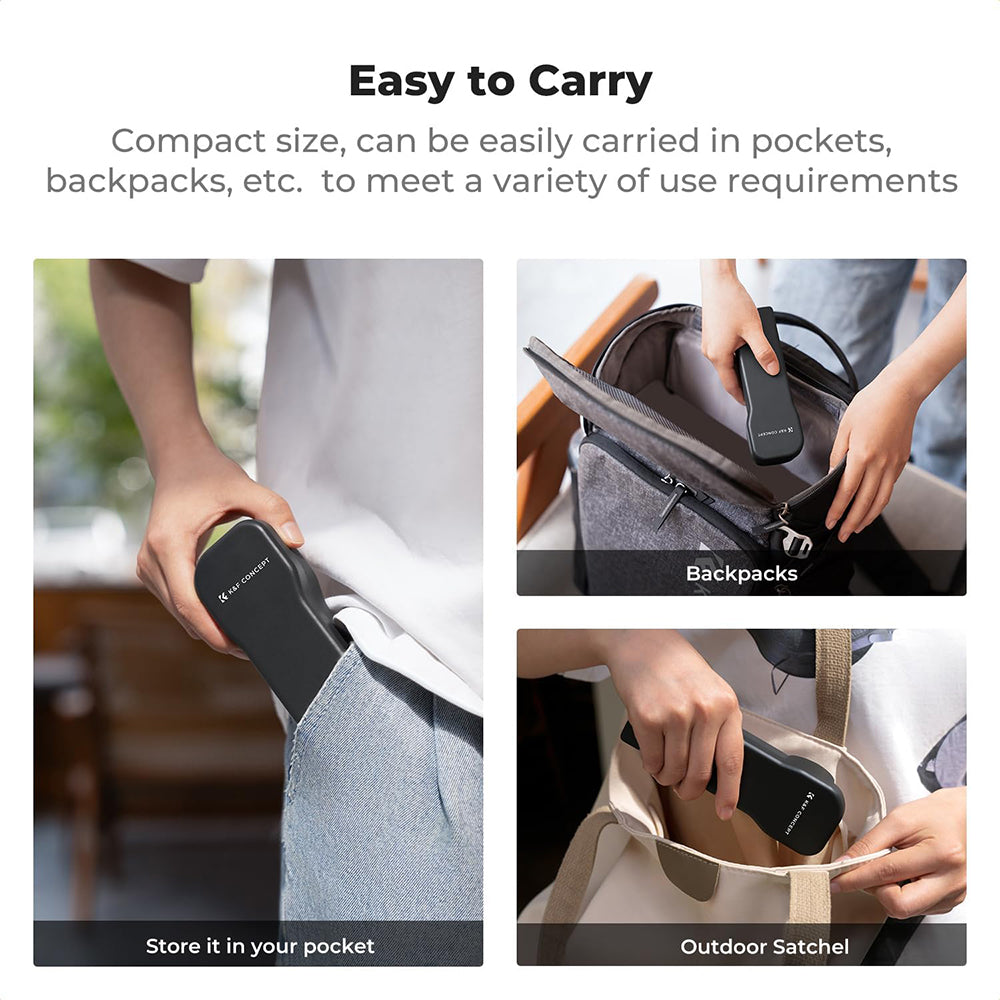 K&F Concept DJI Osmo Pocket 3 Protective Shell Back Cover Portable Gimbal Hard Case, Scratch Resistant, Water & Dust Proof | KF31-128