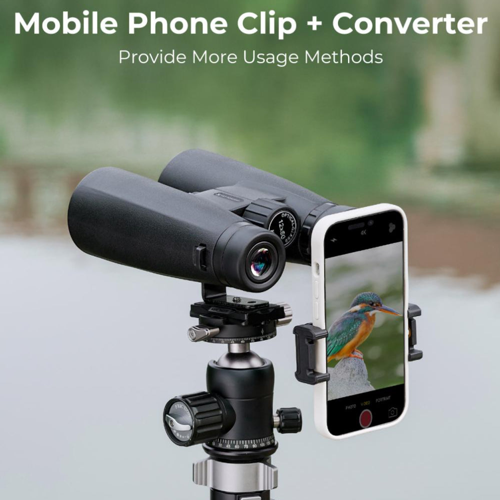 Mobile store binocular zoom